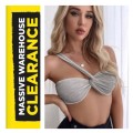 **Warehouse Clearance: Twist 1 shoulder sexy crop top**