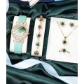 **Mothers Day Gifting: Gorgeous 5 piece Watch, necklace, pendant, earrings and ring set **