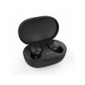 Black A6S Wireless Earphones With Mic Earbuds