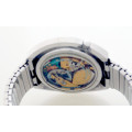 Zodiac Spacetronic Transistorized Seethrough Watch
