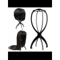 Adjustable Wig Stand Plastic Holding Stand Portable Hat Display stand