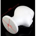 Styrofoam Head With Head Clamp Hole