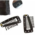 Black hair extension clips wigs toupee