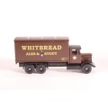 `Whitbread`, Tin Plate Brewery with accessories and Scammell 6-Wheel Box Van -