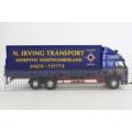 `N Irving Transport`, Morpeth Volvo FM, Rigid Curtainside,