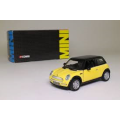2001 BMW Mini-Cooper,Yellow,Black  Roof