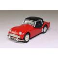 Triumph TR3a, Hard Top, Red, Black Roof