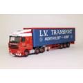 `LV Transport Ltd` DAF XF Space Cab, Curtainside Trailer,