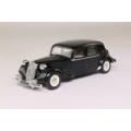 1952 Citroen 15CV Traction Avant, Black