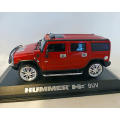 Hummer H2 SUV  Red 2004