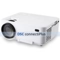 1500 Lumens 800x480 Pixels Android 4.4.4 Projector w/ LAN Port HDMI USB SD Card Slot for Home Office