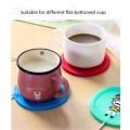 Beautiful Design 5V USB Silicone Heat Warmer Milk Tea Coffee Mug Hot Drinks Beverages Heater Pad..!