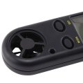Digital LCD Wind Speed Gauge Sport Mini Anemometer Thermometer Pocket Handheld Meter (Black/Yelow)!!