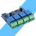 5V 4CH Bluetooth Relay Android Mobile App Remote Control Module Switch (Blue)..!