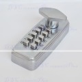Mechanical Password Pin Code Push Button Keyless Door Lock (Silver)..!
