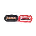 5-LED Safety Bike Tail Light with Mount (Black/Red)..!