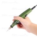 Mini Electric Milling Trimming Polishing Drilling Carving Cutting Engraving Tool Kit (Army Green)..!