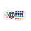 RGB Lights Infrared Remote Controller (White)..!