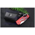 Portable Pocket Knife Folding Hunting Camping Tactical Rescue Key Ring Mini Peeler Outdoor Survival
