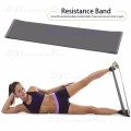 Yoga Fitness Resistance Band Elastic Latex Belt Loop Pull Strength Training (Orange)..!