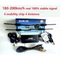High Speed 180-200km/h 4x Antenna 4x Mobility Chip HD 1080P Car Digital DVB-T/T2 TV Tuner Receiver!!