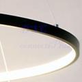 Contemporary Ring Style LED Pendant Light Ambient Light For Dining Study Office Living Room Bedroom!