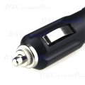 12V 24V 10A Car Accessory Cigarette Lighter Socket Male Converter Plug (Black)..!