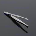 High Quality Stainless Steel Slanted Eyebrow Tweezer Professional Face Hair Remover Beauty Tool..!