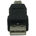 USB Type A Male to USB Type B Male Connector Converter Adapter (Black)..!