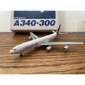 2005 Dragon Wings 1:400 Diecast AIRBUS A340-300 House Colors 55798