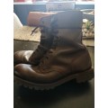 Mint condition SADF Border war boots, excellent condition size 9