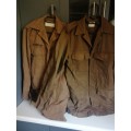 2 SADF borderwar bush jackets in excellent condition