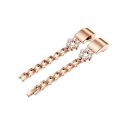 ROSE GOLD COLOUR BLING REPLACEMENT BAND WITH RHINESTONES FOR FITBIT ALTA OR ALTA HR