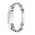 SILVER BLING REPLACEMENT BAND WITH RHINESTONES FOR FITBIT ALTA OR ALTA HR