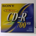 Sony CD-R  700mb Box of 10 (Individually Sealed in Plastic Casings) - 11 boxes available.
