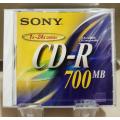 Sony CD-R  700mb Box of 10 (Individually Sealed in Plastic Casings) - 11 boxes available.