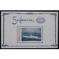 SACC 971-973: 1996. 50th Anniversary of S.A. Merchant Marine and Safmarine, 3 M/S of boats. MNH.