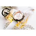 **LOWEST SHIPPING** MEGIR 2042 WOMENS CHRONOGRAPH LEATHER WATCH WITH WATCH BOX
