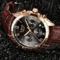 LIGE 9852 BUSINESS MENS FULLY FUNCTIONAL CHRONOGRAPH WATCH