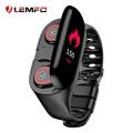 **Free Shipping** LEMFO AI Smart Watch + Bluetooth Earphones with Heart Rate and BP Monitor