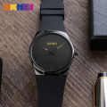 SKMEI MENS BLACK QUARTZ WATCH