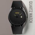 SKMEI MENS BLACK QUARTZ WATCH