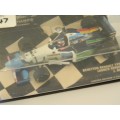 Vintage pre year 2000 Minichamps Scale 1:43 F1 Model Benetton J. Alesi RARE ! Pristine in BOX