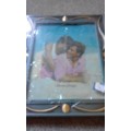 framed picture with glass