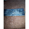 vintage leather ossewa bookmark