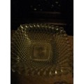 VINTAGE THICK GLASS BOWL