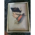 COLLECTABLE  SMALL PHOTO FRAMED WITH GLASS