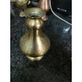 Vintage 12,7cm brass vase