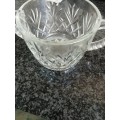 Vintage glass sugar pot
