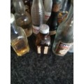 14 Vintage collectable small bottles
